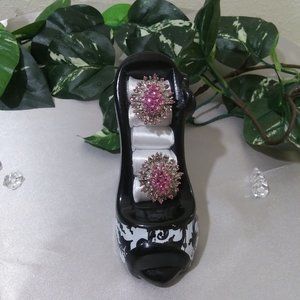 Faux Pink Sapphire Ring